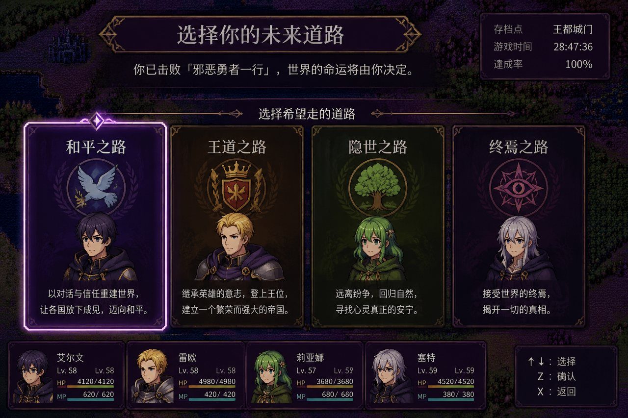 邪恶勇者一行 攻略要点 玩法截图 7